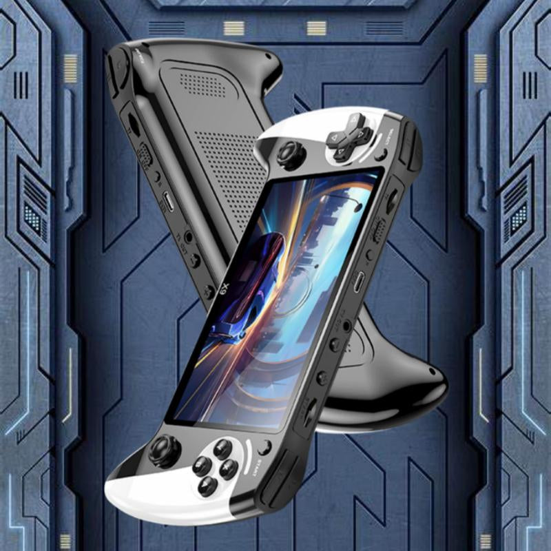 Portable Retro Game Console with 5.5-Inch Large Screen, Supports 10 Emulators, Ultra HD Graphics, Ideal Gift for Birthday, Father’S Day & Christmas